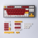 EVA 02 104+34 XDA profile Keycap PBT Dye-subbed Cherry MX Keycaps Set Mechanical Gaming Keyboard